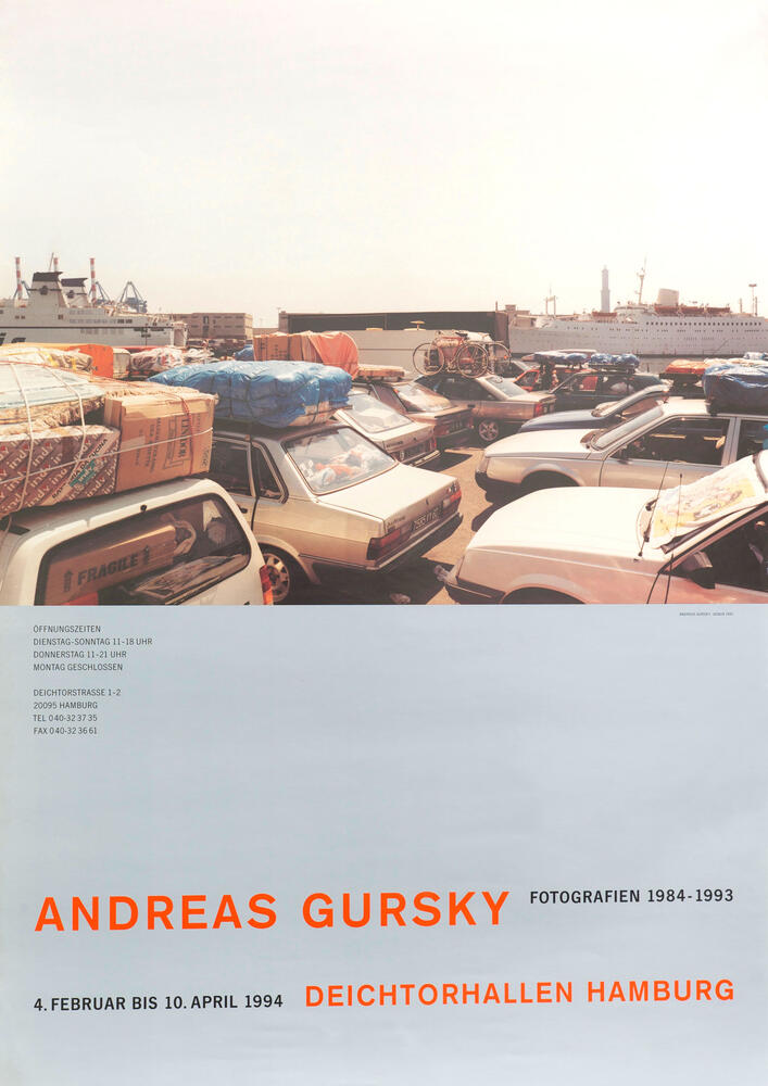 Andreas Gursky - Deichtorhallen Hamburg Poster