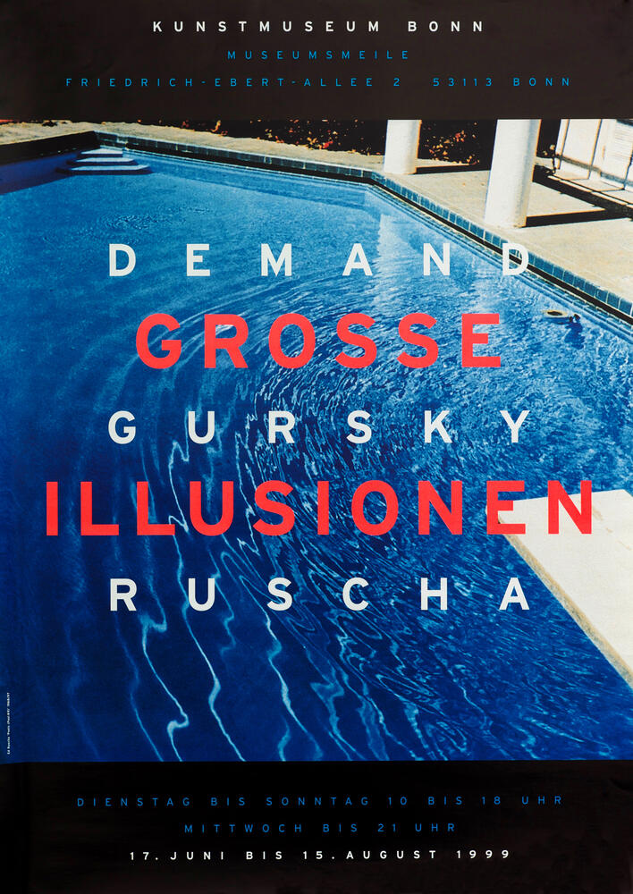 Andreas Gursky - Kunstmuseum Bonn Poster
