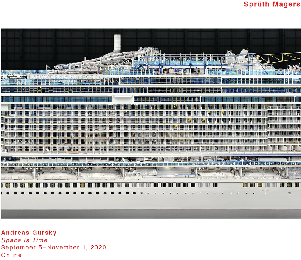 Andreas Gursky. Space is Time