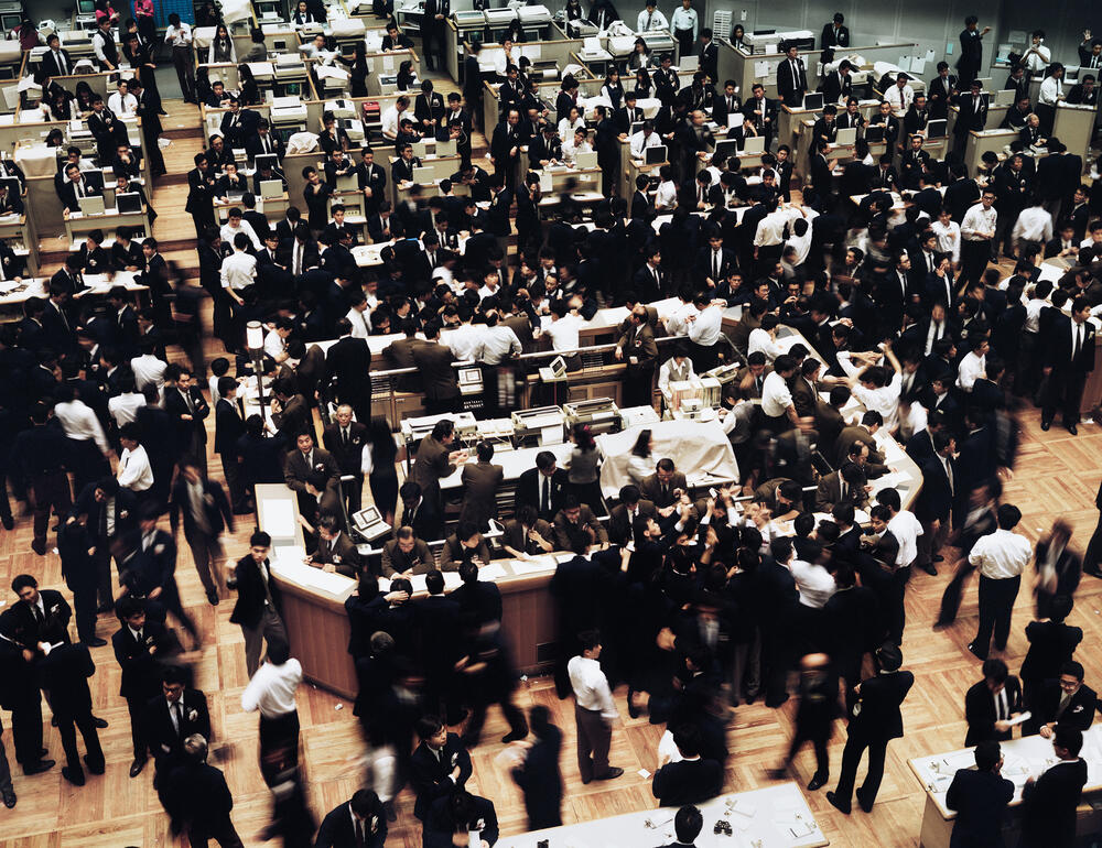 Andreas Gursky - Tokyo, Stock Exchange