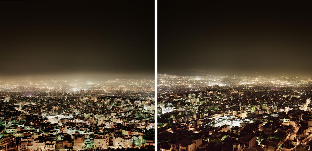 Andreas Gursky - Athen, Diptychon