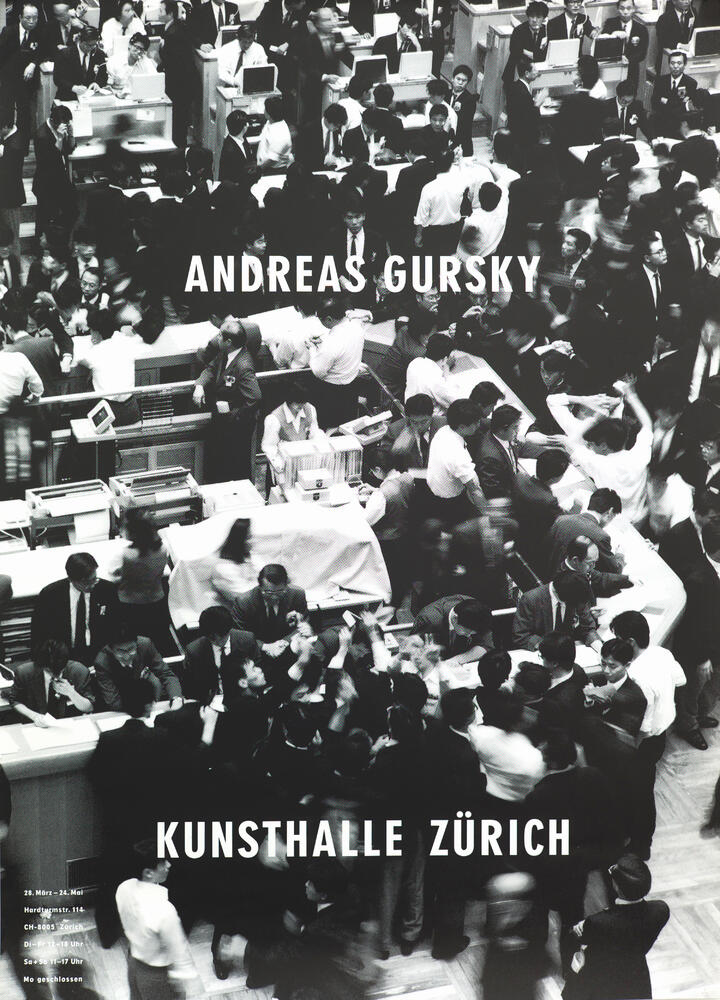 Andreas Gursky - Kunsthalle Zürich Poster