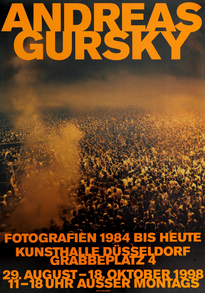 Andreas Gursky - Kunsthalle Düsseldorf Poster