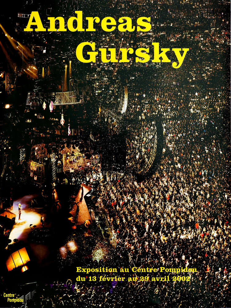 Andreas Gursky - Centre Pompidou Poster