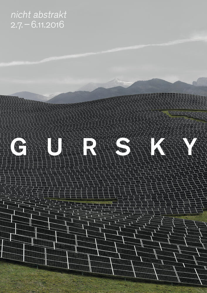 EXHIBITION: ANDREAS GURSKY - NOT ABSTRACT