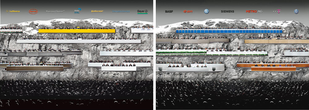 Andreas Gursky - Annual General Meeting, Diptych